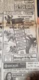 Movie Ad  Theatre Del Mar  Santa Cruz CA  1956