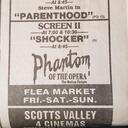 Skyview Drive-In Theatre Santa Cruz AD 1989