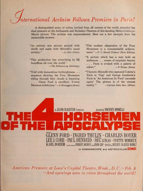 World Premiere (1962)