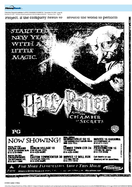 The Great Movie Franchises: Harry Potter (2002)