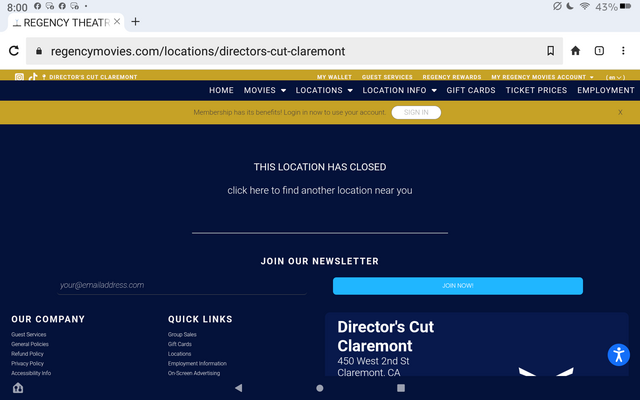 Recency Director's Cut Clermont