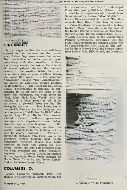 September 1964 News