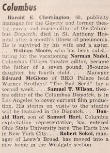 September 1956 News