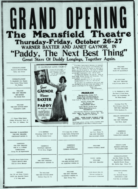Mansfield Theatre