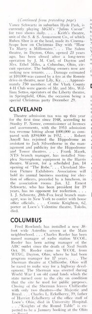 January 1954 newsd