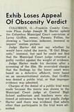 Obscenity Case (1962)