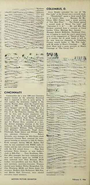February 1966 News
