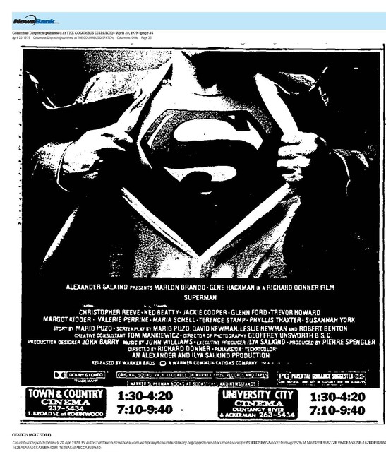 The Great Movie Franchises: Superman (1979)