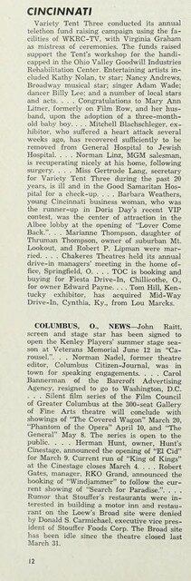 February 1962 News