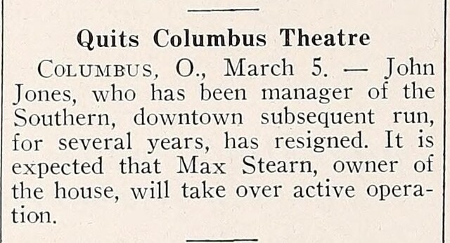 Managerial Change (1940)