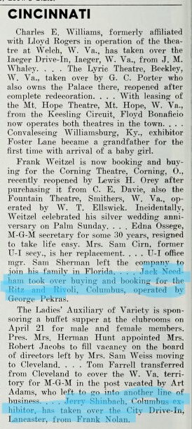 April 1956 News