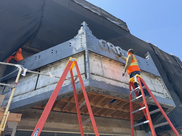 Granada Theatre Marquee Being Restored