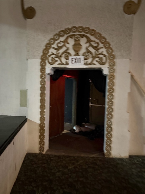 Granada Theatre Auditorium Exit Door