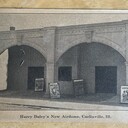 Circa 1912 as Harry Daley's New Airdome Theatre. Image via eBay courtesy LeRoy Blommaert.