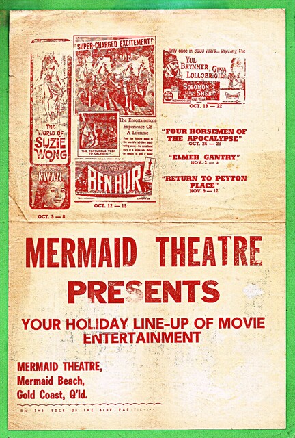 Mermaid Cinema Centre 2506 Gold Coast Highway, Mermaid Beach, QLD - 1960