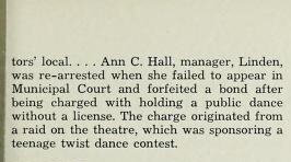 Bring in Chubby Checker as a Character Witness (1962)
