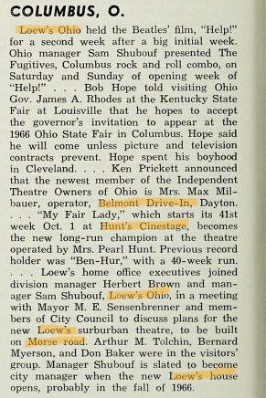 September 1965 News