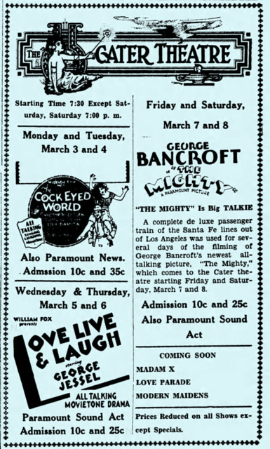 Cater Theatre