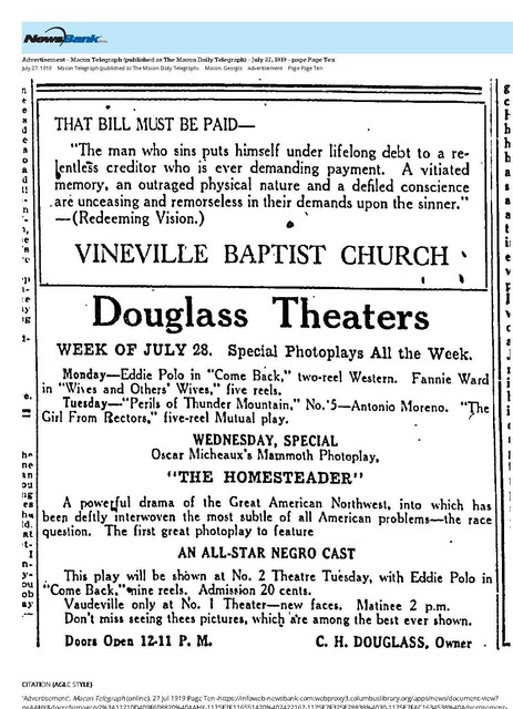 African American Theater (1919)
