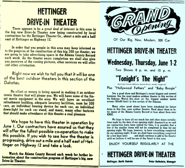 Hettinger Drive-In