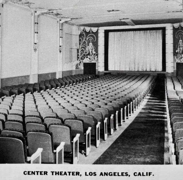 Center Theatre 4760 Whittier Boulevard, East Los Angeles, CA - 1940's