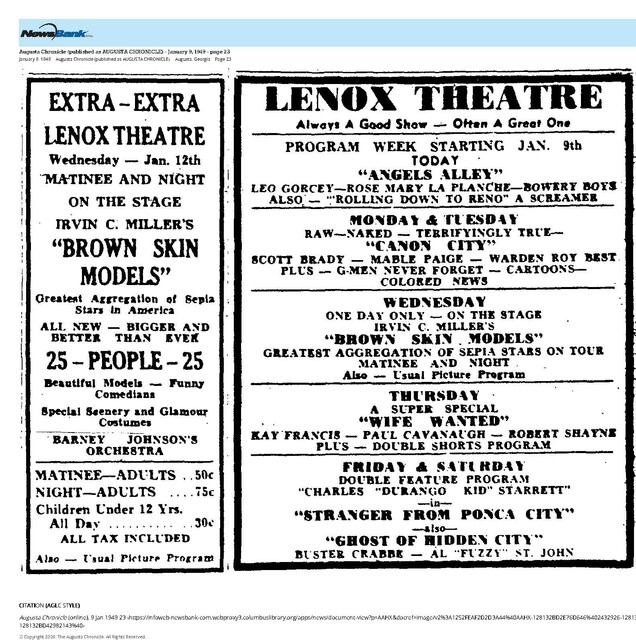 African American Theater (1949)