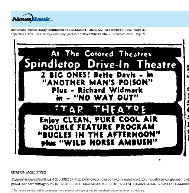 African American Theater (1952)