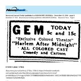 African American Theater (1934)