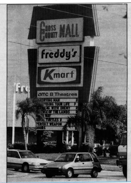 Cross County Mall AMC 8 Marquee