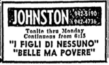 <p>June 4, 1966. Before the venue would be re-named Cinema Italia or Italy Cinema.</p>
              