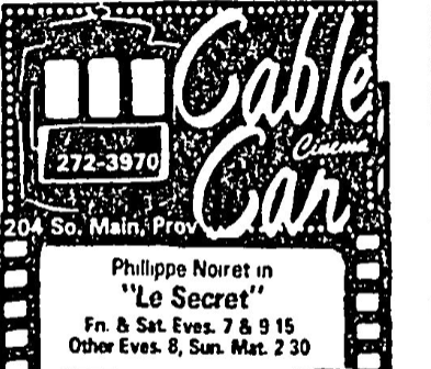 Cable Car Cinema & Cafe