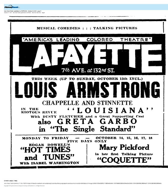 African American Theater (1929)