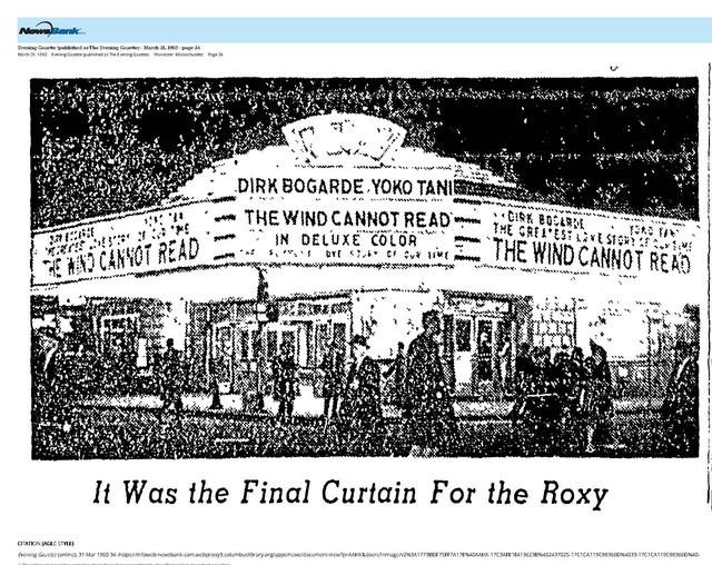Closing (1960)