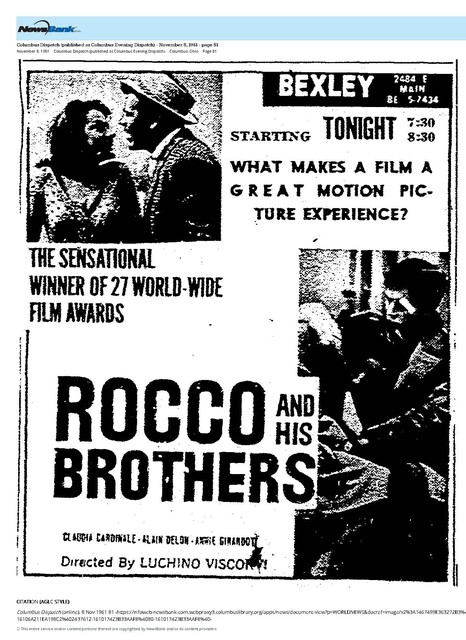 The Great Directors: Luchino Visconti (1961)