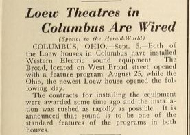 The Sound Era:  (1928)