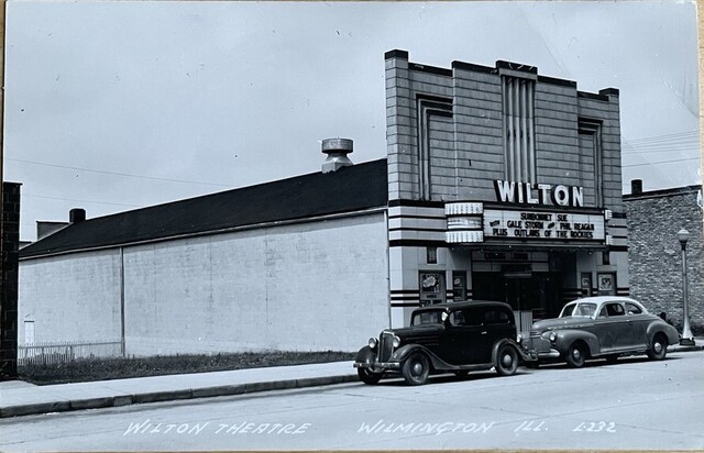 Crisper version of 1945 postcard via eBay courtesy LeRoy Blommaert.