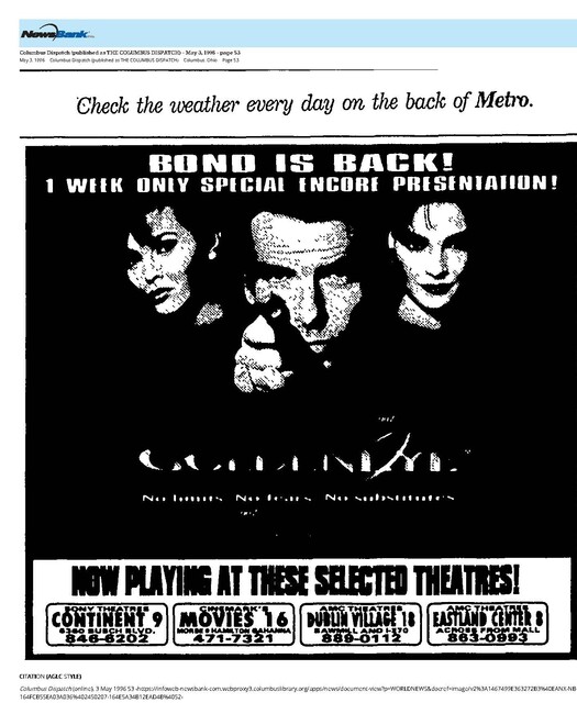 The Great Movie Franchises: James Bond (1996)