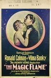 Window poster for 1927’s “The Magic Flame” 