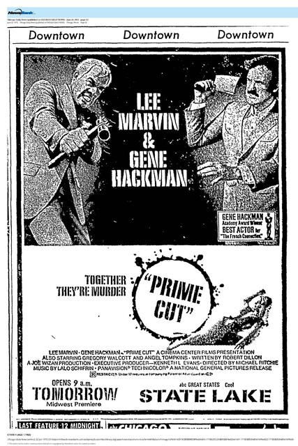 Gene Hackman--Number Three Box Office Star (1972)/R. I. P. (1930-2025)