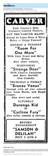 African American Theater (1952)