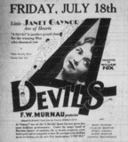 4 Devils at the State, July 18, 1930