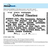 African American Theaters (1962)