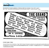 African American Theaters (1945)