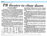 Theater Closing (1980)