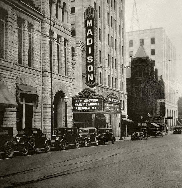 Grand opening day of the new Madison on September 14th, 1931
