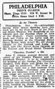 African American Theaters (1924)