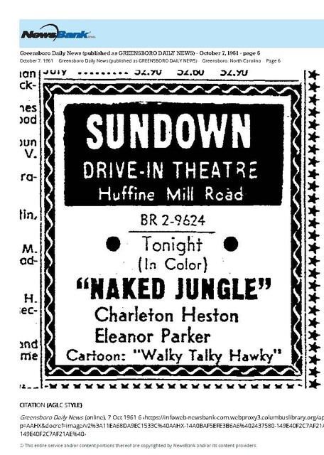 African American Theater (1961)