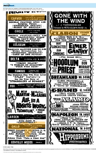 African American Theaters (1961)