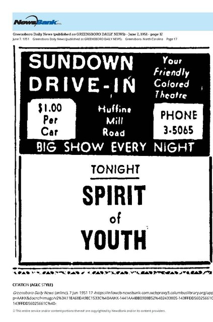 African  American Theater (1951)