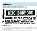 My Detroit Neighborhood Theater (1963)